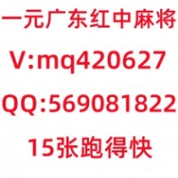 狐假虎威广东麻将群一元一分入群2024已更