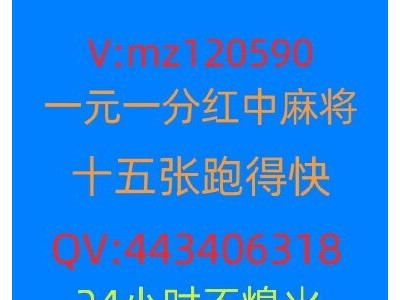 周末红中麻将群分享一元一分图1